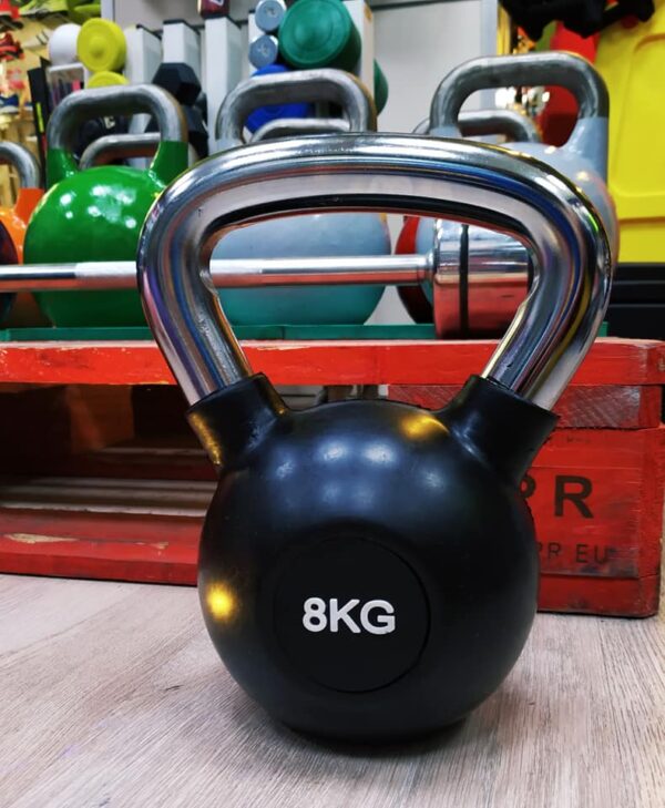 kettlebell με επικάλυψη λάστιχου